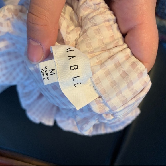 Lilac Purple Dress with Bow - Picture 3 of 3